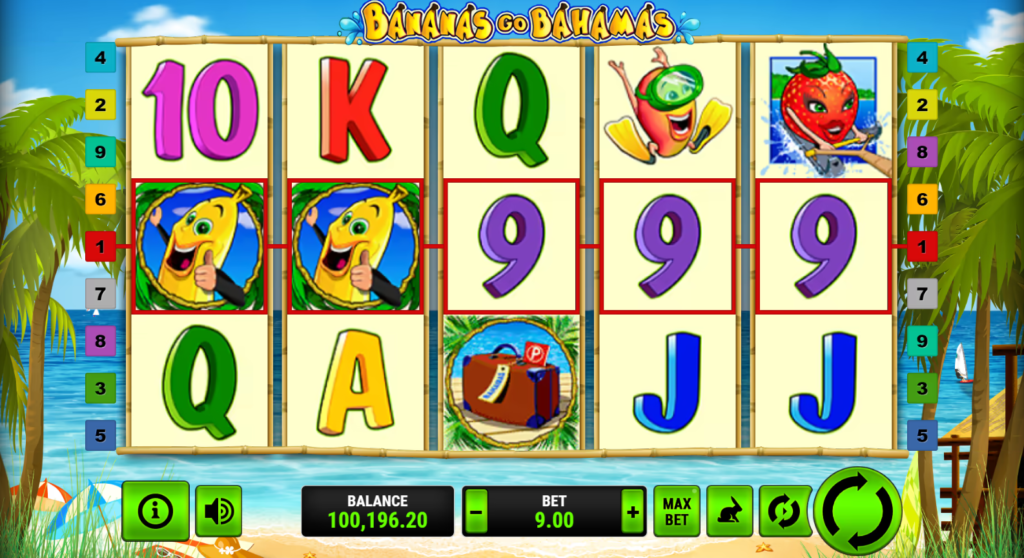 Bananas go Bahamas - win